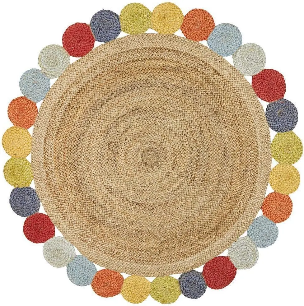 MISS DAISY JUTE ROUND RUG