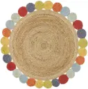 MISS DAISY JUTE ROUND RUG