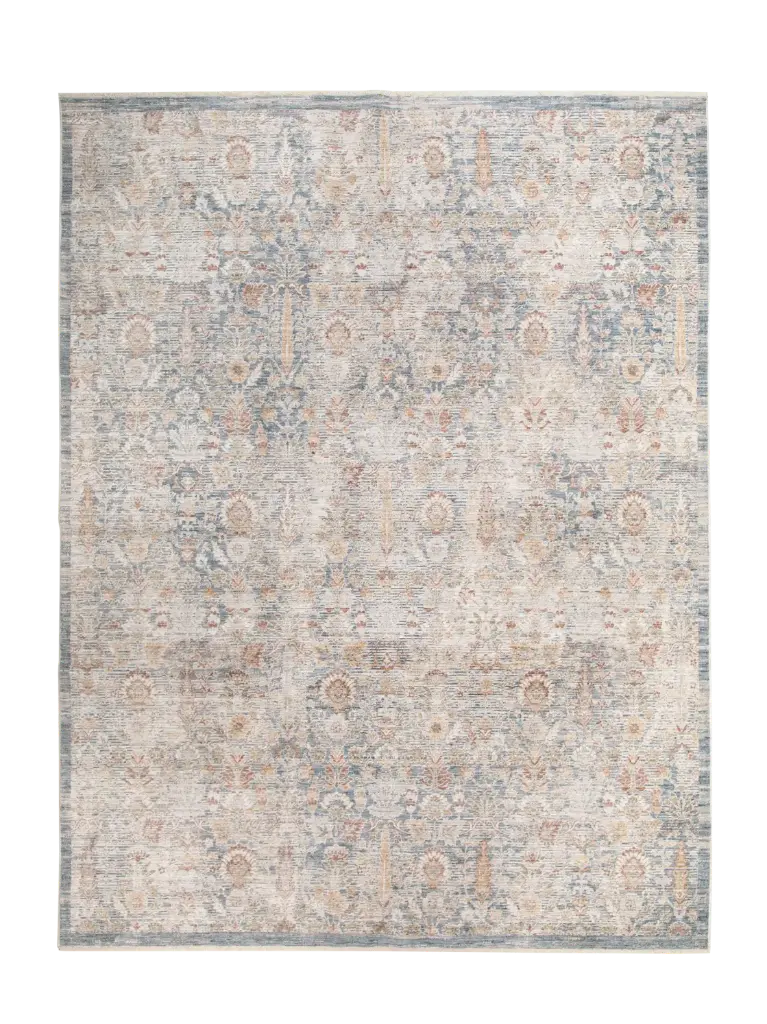 Montreux Traditional Oriental Distressed - Denim/Multi 