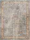  Zaria Vintage Traditional Distressed Denim/Spice