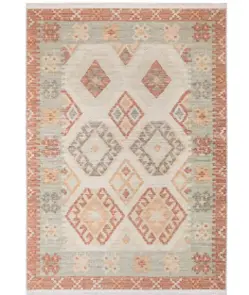 HALI ELISTA KILIM - CREAM/MULTI