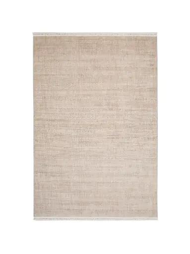 JOSIE - MODERN LOOP LINES RUG - BEIGE/TAUPE
